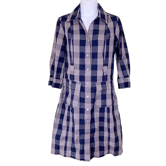Converse One Star Checked Dress Snap front‎ - Picture 1 of 7